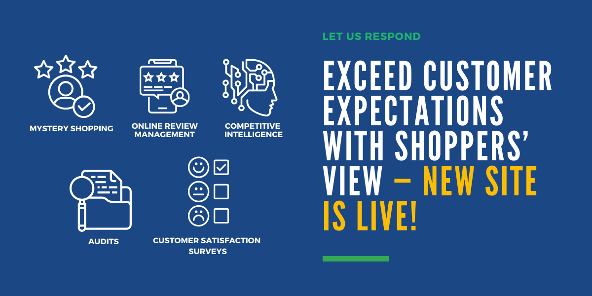 Exceed Customer Expectations with Shoppers’ View — New Site Is Live!